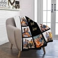 thumbnail image 3 of AISENIN Custom Blanket with 10 Photos Customized Photos Collage Blanket Personalized 10 Pictures Throw Blanket for Family Memory Birthday, 3 of 5