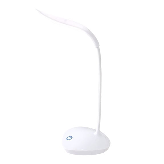 Desk Lamp LED Bedside Table Lamp with Flexible Gooseneck/3-Level Dimmable Rechargeable Reading Light