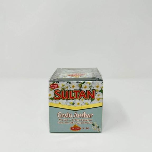 Sultan Grain Ambar orange blossom Moroccan Green Tea