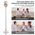 thumbnail image 3 of Lighted Selfie Stick Tripod, Removable Bluetooth Remote, Lightweight, Portable, 3 of 6