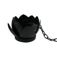 thumbnail image 2 of Outdoor Lotus Drainage Rain Chain Garden Decoration (5 Lotus) 1.2 Meters Outdoor Drainage Chain Japanese Rain Chain, 2 of 8
