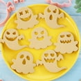 thumbnail image 7 of 10 Piece Halloween Cookie Cutter Set, Ghost Face Biscuit Cutters Plastic, Fondant Moulds For Biscuits Cookies Cake Decorating, Baking Accessories Stamp, 7 of 7