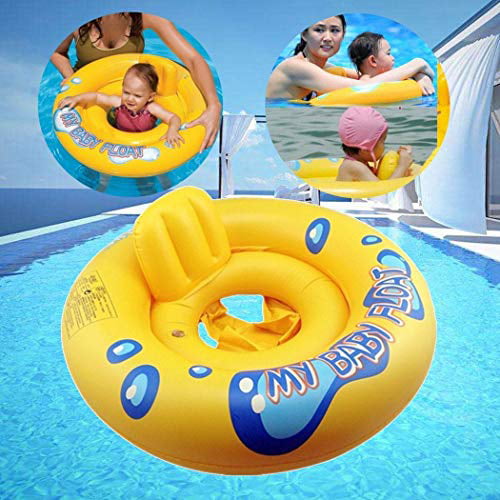 Infants Baby Float Swimming Ring Toddler Inflatable Rubber Ring Safety w/ Seat 