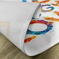 thumbnail image 5 of Ambesonne Live Laugh Love Place Mats Set of 4, Joyful Words, Standard Size, Multicolor, 5 of 6
