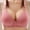Pink, variant on Patlollav Bras for Women, Womens Breathable Bra without Rims Big Chest Showing Small Underwear Cup Underwear Bra No Underwire