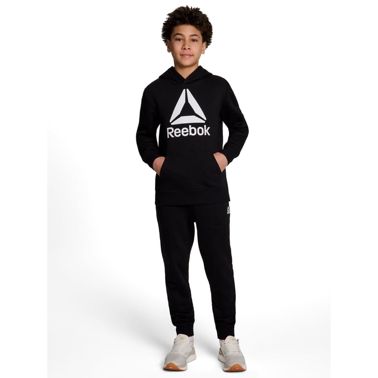 Reebok Kids Unisex Game Day Fleece Hoodie, Sizes 4-18 photo 5