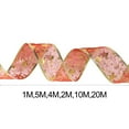 thumbnail image 6 of Christmas Ribbon Hot Stamping Decorative Cloth Handmade Design Packing Ribbon for Party, 6 of 8