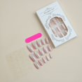 thumbnail image 4 of Detachable Fashion Full Cover Cat's Eye Pointed Head Women False Nail Almond Fake Nails Nail Tips Press on Nails XC-60-52, 4 of 8