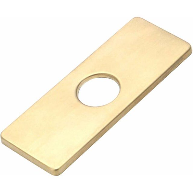 Cubierta del agujero del fregadero de la cocina para el grifo del baño, lavabo, escudo del grifo del baño, níquel cepillado