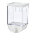 thumbnail image 3 of DOLITY 5x Kitchen Clear Wall Mounted Food Storage Container Box Cereal Grain Dispenser, 3 of 9