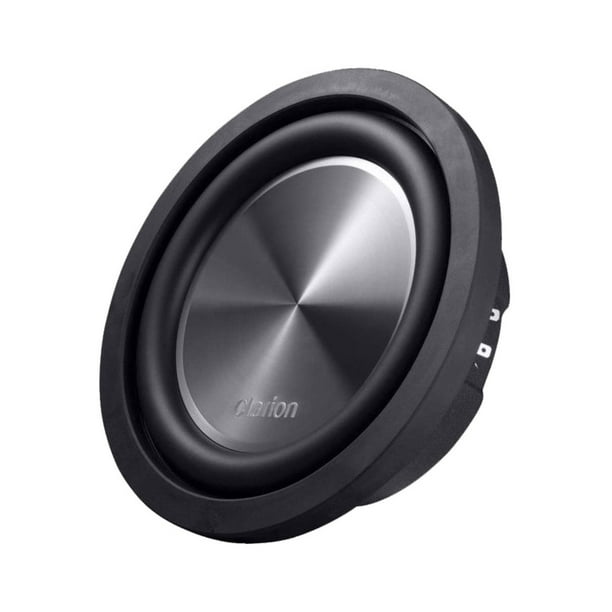 SUBWOOFER DE 12” CON SOPORTE PLANO DE DOBLE BOBINA DE VOZ DE 4 OHMS DE 1000 W MÁX. WF3030D CLARION SUBWOOFER