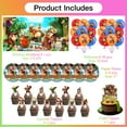 thumbnail image 6 of Donkey Kong Country Plates Balloons Party Supplies Plates Cake Toppers Decorations Banner Tableware Birthday Decor, 6 of 7