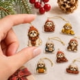 thumbnail image 5 of 24 Acrylic Hanging Ornaments Advent Calendar, Cozy Fall Shih Tzu Themed Holiday Surprise Gift, 5 of 7