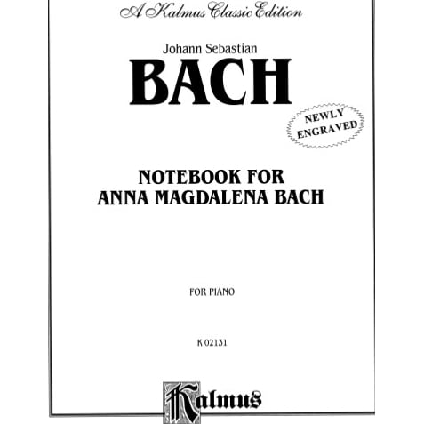 Notebook for Anna Magdalena Bach - Walmart.com - Walmart.com