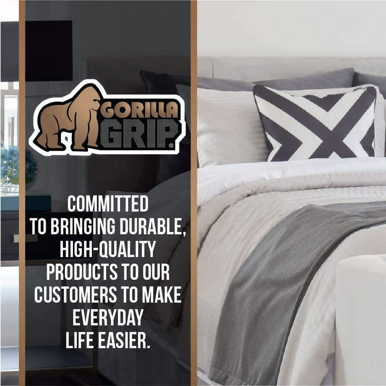 Gorilla Grip Original Mattress Slide Stopper and Gripper, Armchair, Keep Bed  and Topper Pad from Sliding