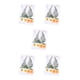 thumbnail image 3 of Ramos de flores secas Cateissary naturales prensadas kit de juego de flores de naranja 5Conjunto, 3 of 6