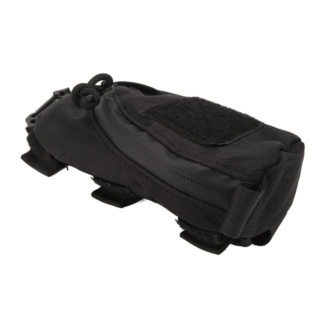 Bolsa con correa para mochila, mochila con clip de gran capacidad, correa para el hombro, bolsa de accesorios para excursionistas, viajeros, estudiantes, color negro