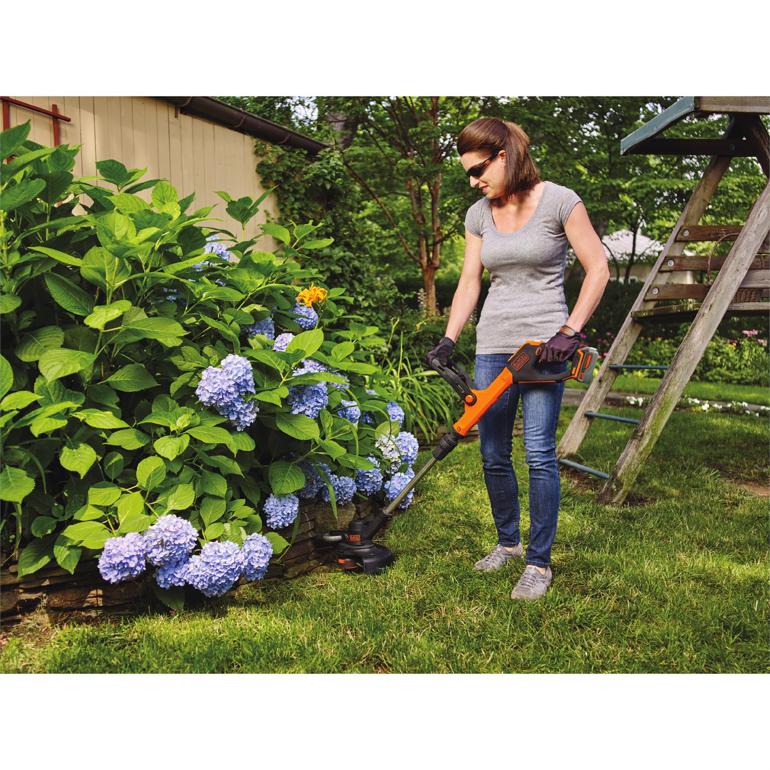 black and decker 20v easy feed trimmer