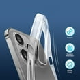 thumbnail image 5 of Starshop Case for iPhone 14 Pro, With Tempered Glass Protector, Shockproof Cover - Clear, 5 of 5