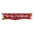 thumbnail image 2 of Christmas Banners, Outdoor Christmas Decorations, Large Festive Yard Flags for Parties and Home Atmospheres, Red Polyester Holiday Banner with Metal Rings for Easy Hanging Indoors and Outdoors, 2 of 7