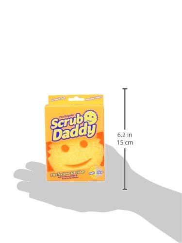 Scrub Daddy Scratch-Free Dish Sponge,  Yellow, 1 Count - image 4 of 5