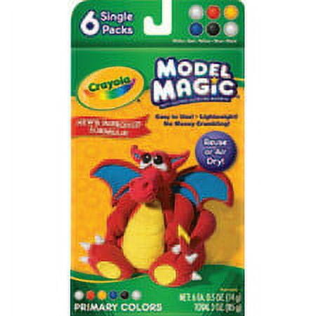Crayola Model Magic Craft Pack, 6 Colors, PK3 232407
