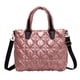 thumbnail image 1 of Bolso de mano acolchado para mujer, bolso de compras, bolso hobo suave e impermeable, bolsos de hombro ligeros para el trabajo, entrenamiento, 1 of 6