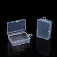 thumbnail image 4 of Portable Transparent Jewelry Box Mini Pills Parts Nails Screws box pill case portable Organizer Sealed Storage Case, 4 of 9