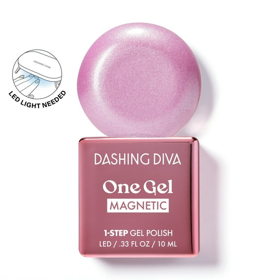 Dashing Diva ONE GEL MAGNETIC, Gel Nail Polish, Fantasy, 1 10ml / 0.33 oz