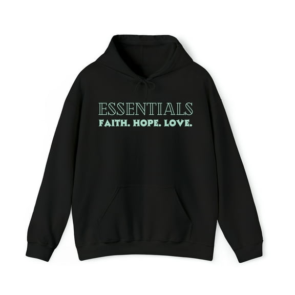 Essentials Faith Hope Love Unisex Heavy Blend™ Hooded Sweatshirt