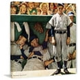 thumbnail image 7 of Marmont Hill "The Dugout" by Norman Rockwell Painting Print on Canvas, 7 of 7