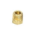 thumbnail image 2 of 10 Pack Brass Hex Head Pipe Plug 1/2" NPT - Air Brake Fitting Replace 3152X8 3152P08 218P8 177.9121D 017057 AM1779121D SPPH8 WEA3152P08 WH3152P08 IND3152X8 1218 121D 177.9039 FAR 121D, 2 of 4