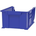 thumbnail image 3 of Akro-Mils 3 Pack AkroBins Plastic Storage Bins, Space-Saving Organizers, Blue, 3 of 6