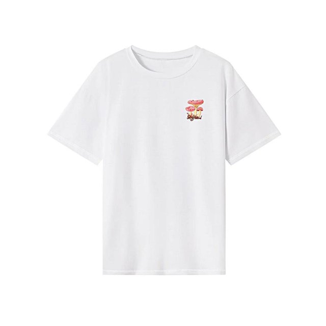 Camiseta para mujer, camisetas de verano, elegante camiseta con cuello redondo para acampar, senderismo, mochilero M
