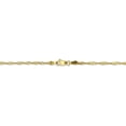 thumbnail image 4 of 10K Yellow Gold bracelet Chain style Singapore 7 in 1.7 mm, 4 of 4