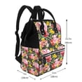 thumbnail image 2 of Disketp Cute Pigs Sunflower Mochila de Pañales de Gran Capacidad con Múltiples Bolsillos, Mochila de Viaje Multifuncional para Bebé, Unisex, Moderna y Resistente, 2 of 6
