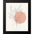 thumbnail image 2 of Nan 15x18 Black Modern Framed Museum Art Print Titled - Contemporary Wildflower Bouquet, 2 of 5