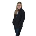 thumbnail image 3 of Boxercraft B50503092 Womens Sherpa Full-Zip Jacket, Charcoal - Extra Small, 3 of 4