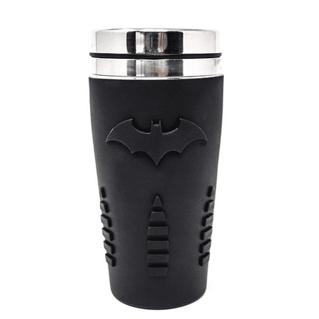 Batman 15oz Travel Mug - The Dark Night Commuter Coffee Cup