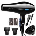thumbnail image 1 of (Buy One Get Six Free) Hair Dryer with Diffuser and Comb, Ultra high power household Hair Dryer Hair Blow Dryer with Diffuser for Curly Hair Fast Dryi, 1 of 5