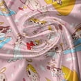 thumbnail image 5 of Ambesonne Cartoon Window Valance, Fairies Music Cheerful Art, 54" X 18", Earth Yellow and Pale Pink, 5 of 5