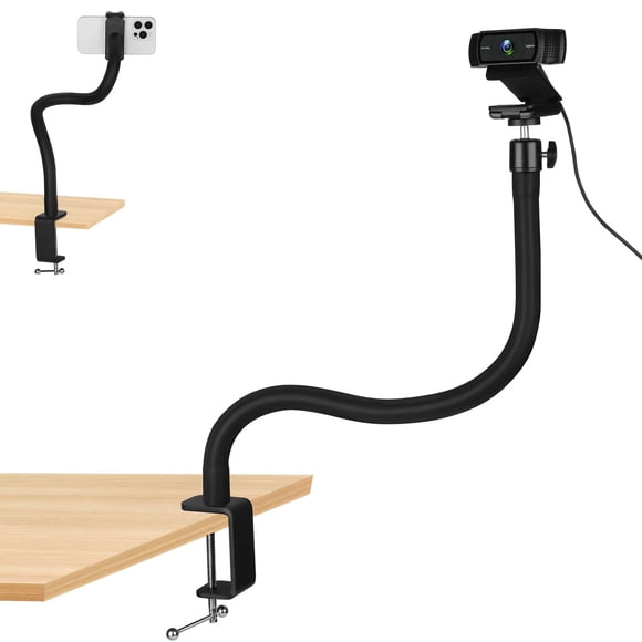 Soporte de cámara web Mippko Gooseneck Arm 50 cm para Logitech C920