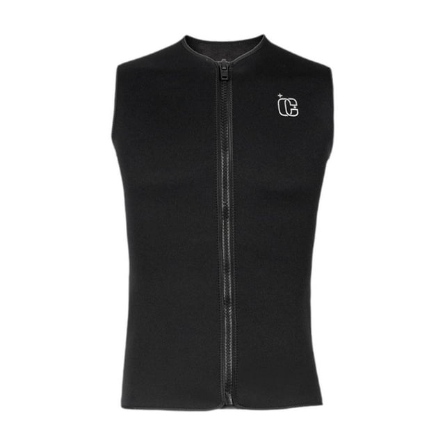 Top de traje de neopreno para hombres de buceo para buceo para buceo de natación de agua fría L