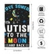 thumbnail image 2 of Balery I Love With Autism To The Moon And Back Toalla de Microfibra Premium con Estampado – 27.5x16 pulgadas, Alta Absorción, Suave y Aterciopelada, Secado Rápido, 2 of 6