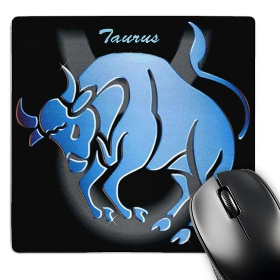 3dRose, Taurus Zodiac Sign, MousePad