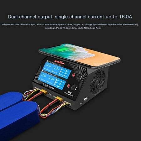 Jinnoda ULTRA POWER UP8 Battery Charger 2 Channel 2x16A Balance