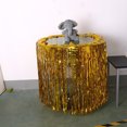 thumbnail image 1 of Honganda Foil Fringe Metallic Table Skirt Party Graduate Wedding Decor, 1 of 7