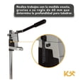 thumbnail image 4 of Soporte Taladro Vertical Kingsman Con Base Hierro Ajustable 0 a 60 Mm 300227, 4 of 8