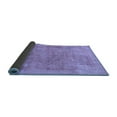 thumbnail image 2 of Ahgly Company Indoor Rectangle Abstract Blue Modern Area Rugs, 7' x 9', 2 of 4