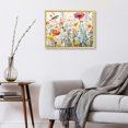 thumbnail image 4 of COMIO Art Modern Floral Colorful Wildflower 16x12in / 20x16in with Golden Frame Decorative Painting 16x12in, 4 of 5